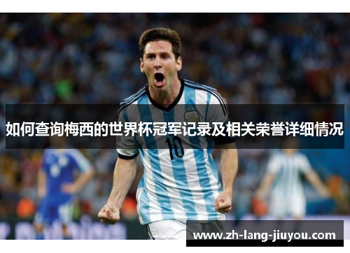 如何查询梅西的世界杯冠军记录及相关荣誉详细情况